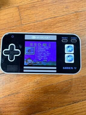 My Arcade Gamer V Handheld Game Console 220 Built-In Games Black Tested